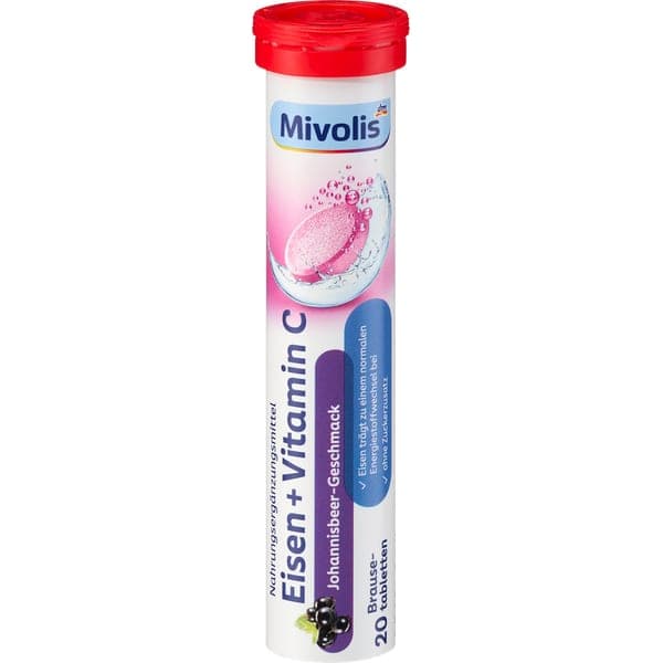 Mivolis 鐵+C發泡錠